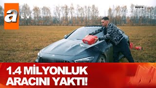 Milyonluk arabasını yaktı! - Atv Haber 26 Ekim 2020