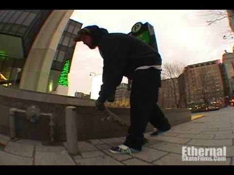 Ethernal Skate Films / Rasta Man et Max Côté : Cold day session @ La Bourse (Montréal)