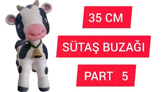Ami̇gurumi̇ Sütaş Buzaği Part 5 Ağiz, Di̇ki̇ş
