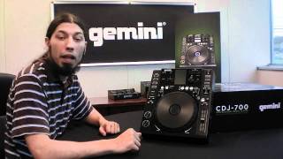 Gemini CDJ-700 Professional Media Controller 