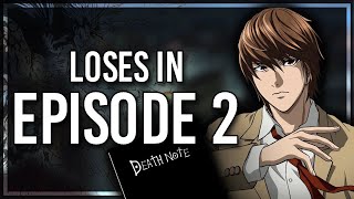 The Crazy Thing You Don't Realise About Death Note - Light Loses in Episode 2 - 