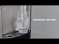Video Whirlpool Self Cleaning, Stainless Steel Bottom Loading Water Cooler with LED Indicators