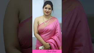 Simple Pink Saree Look That Wins Every Heart