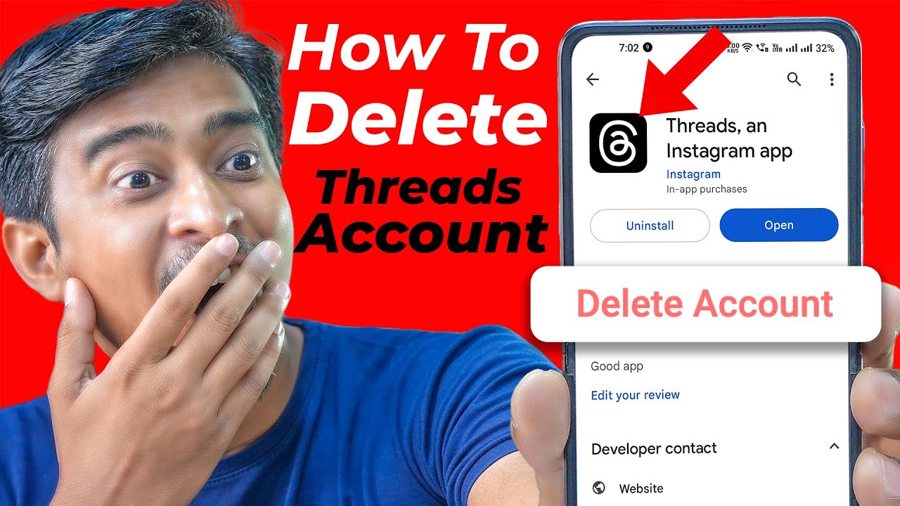 Delete threads Account | How To Delete threads Account | Delete threads Account | How To Delete threads Account |