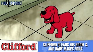 Clifford - Clifford Cleans His Room And Baby Makes Four Full Episodes - Clic Series