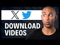 How to Download Videos from X Twitter in iPhone (2024)