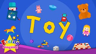 Kids vocabulary - Toy - toy vocab - Learn English for kids - English educational