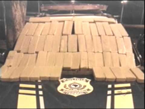 Aproximadamente 70kg de maconha foram apreendidas em Centralina