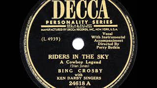 Watch Bing Crosby Riders In The Sky video