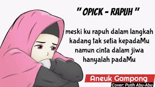 Lirik Maafkanlah bila tak sempurna mencintaimu.