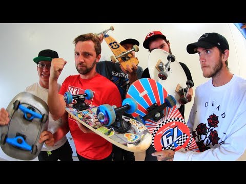 5 CRAZY BOARDS GAME OF SKATE!