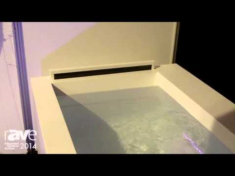 ISE 2014: Unique Automation Exhibits Bathomatic Butler 005 Creates Perfect Bath