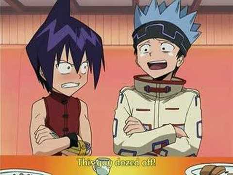 Shaman King - Ren dozed off XD - YouTube