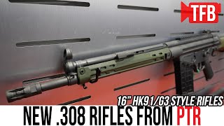 New PTR-91 HK91/G3 Style .308 Rifles from PTR [SHOT Show 2020]