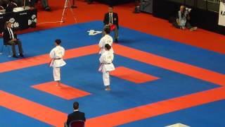 World Karate Championchips 2014 Bremen Kata Team Female, Vie Seienchin