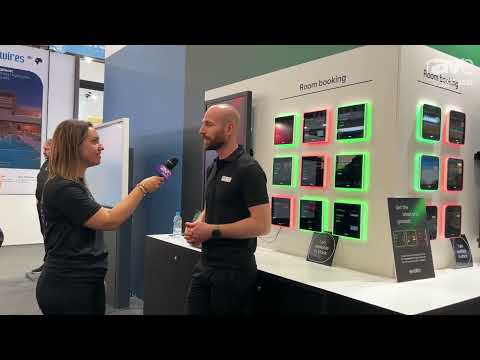 ISE 2022: Richard Glückman Talks to Emily Dean about the Evoko Kleeo Desk Manager and SMS Peggy