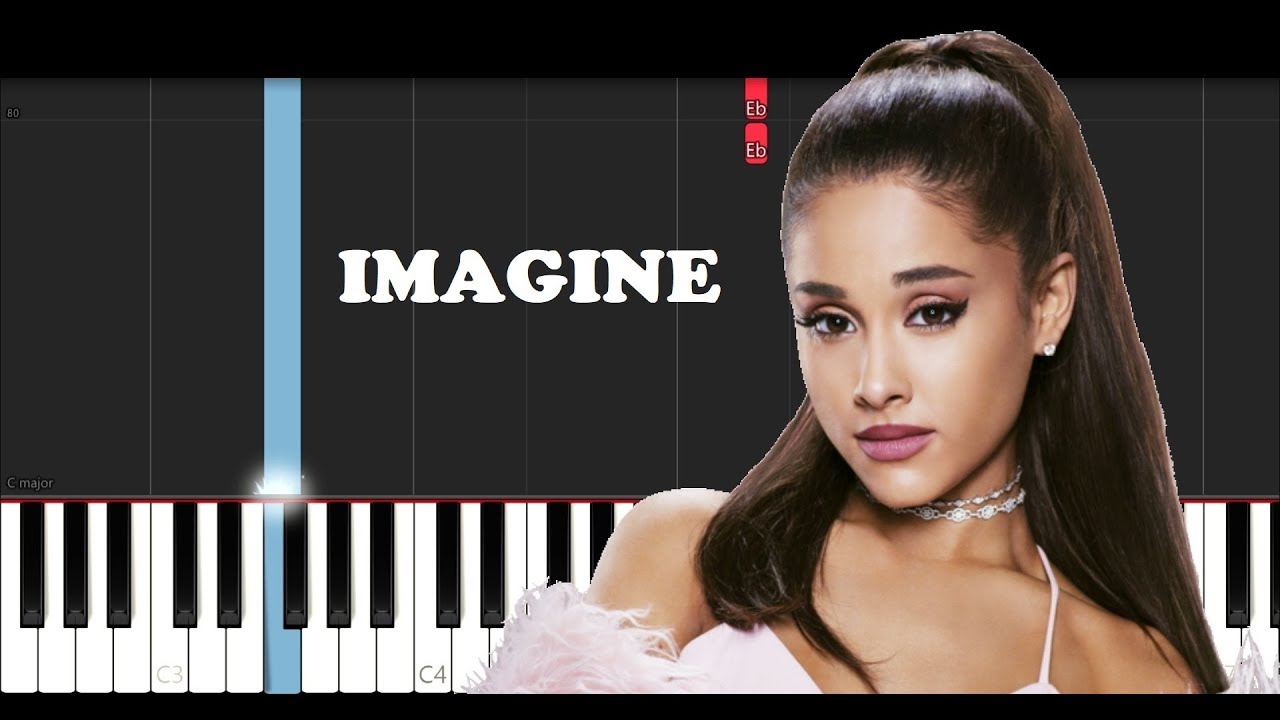 Ariana Grande - Imagine (EASY Piano Tutorial)