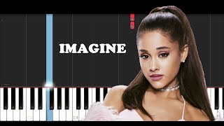 Ariana Grande - Imagine (EASY Piano Tutorial)