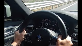 BMW 530i Top Speed Kuzey Marmara otoban sürüşü - Tüketim rekoru