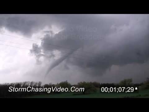 3/18/2012 Willow, OK Tornado stock footage