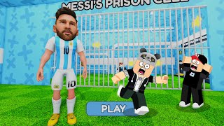 Messi̇ Hapi̇shanesi̇nden Kaçiyoruz - Roblox