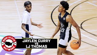 New Powerhouse in NC?! Jaylen Curry 🆚 LJ Thomas BATTLE 🏀 HOOP STATE LEAGUE 🏆 Week 1