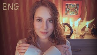 ASMR ? INTIMATE EVENING with MY LOVE ? GIRLFRIEND Role Play - KISSES & scalp MASSAGE