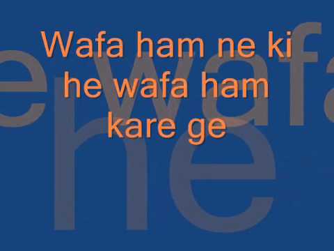 dil ke arman ansuon mein bah gave by waheed 566.wmv