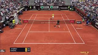 Tennis Elbow 2013 | Masters 1000 Rome 2018 | Nadal vs Zverev Highlights