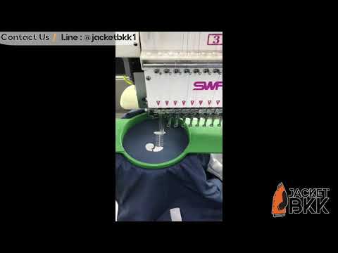 งานปักเสื้อแจ็คเก็ตจ้า บริการปัก เริ่มต้นที่ 12 ตัว | JACKETBKK