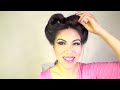 Pin up hair-Heart and Snood (Ilovegerardo)
