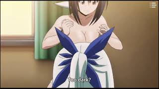 Keijo!!!-Nozomi Strips In Front of Sayaka-Funny Anime Moment Pt.1