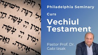 Gabi Izsak - Vechiul Testament - Martie 2022