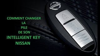 Comment Changer La Pile De Sa Cle Nissan Intelligent Key Juke, Qashqai, Note...