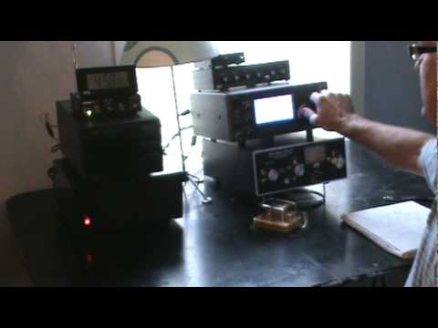 Here is a video of my home amateur radio station in operation. Here is a video of my home amateur radio station in operation.