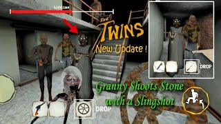 The Twins Remake With Granny Shoots Stone With A Sling Shot (New Update!)