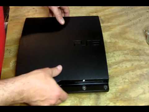 PS3 Slim Manual Eject for Stuck Disc