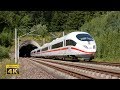 Feel the 300km/h - Germany ICE High speed trains - Frankfurt - Köln [4K]