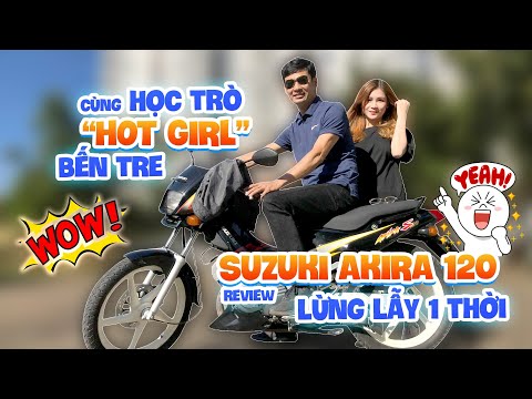 Học trò Thuý Vy phấn khích khi Nghệ Sĩ Tiết Cương cho trải nghiệm Suzuki Akira 120 lừng lẫy 1 thời