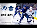 NHL Highlights | Lightning @ Maple Leafs 3/10/20