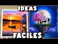 INCREÍBLES TÉCNICAS DE DIBUJOS - VARIAS IDEAS DE DIBUJOS Y PINTURAS