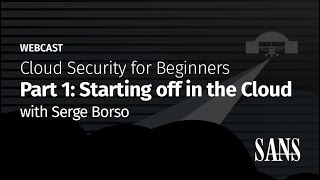 Cloud Security For Beginners Part 1 - Starting Off In The Cloud