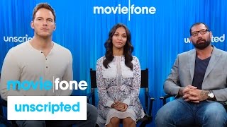 'Guardians of the Galaxy' | Unscripted | Chris Pratt, Zoe Saldana, Dave Bautista