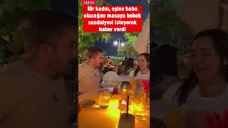 Bir Kadın, Eşine Baba Olacağını Ilginç Bir Yöntemle Haber Verdi