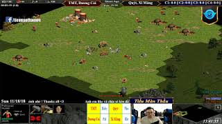 AoE 22 Random Dương Còi, Thầu vs Quýt, Xi Măng Ngày 18/11/2018
