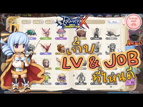 Ragnarok X: Next Generation เก็บ Lv กับ Job ที่ไหนดี แนะนำสถานที่พร้อมระบุ Lv & Job สำหรับมือใหม่
