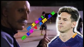 AKSI LIONEL MESSI SAAT MENYAMAR…