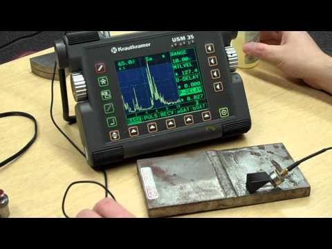 Shear Wave Distance Calibration IIW Block - YouTube