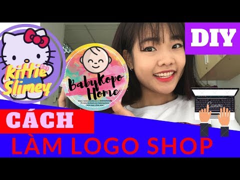 CÁCH LÀM LOGO SHOP SLIME SIÊU ĐẸP TRÊN MÁY TÍNH CỰC DỄ
