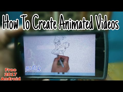 How to create animated videos Android free 2017 Tamil| best Android app review tamil android app review